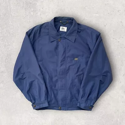 Lacoste Bomber Jacket Size Medium / Large Blue Colour • £35