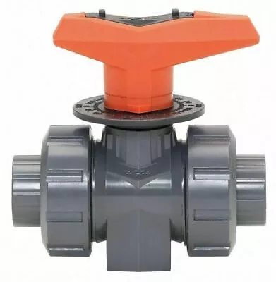 GF Piping Systems 161523522 1/2 Inch PVC Metering Ball Valve • $90