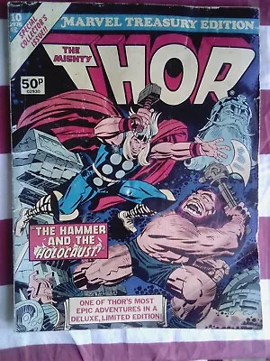 The Mighty Thor; Marvel Treasury Edition #10 (1976). 13x10 Cm.  Reprints 1968 • £14