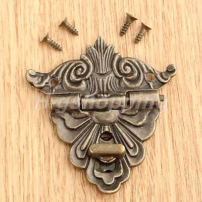 $3.65 • Buy Vintage Jewelry Gift Box Latch Clasp Retro Lock Buckle Furniture Hardware Decor