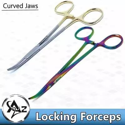 Hemostat Locking Forceps Mosquito 5.5  Surgical Dental Curved Instruments • $6.50