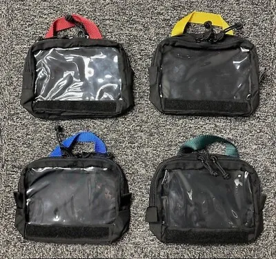 4 Black Mystery Ranch RATS Spadelock Pouches- 4 Color Handles - Brand New • $84.99