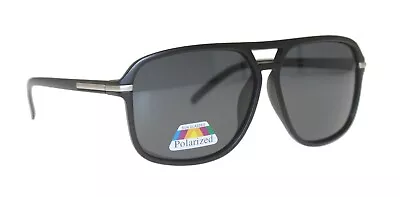 Mens Womens Fashion Aviator Sunglasses Black/Green Lenses Polarized Optioanl • $24.99