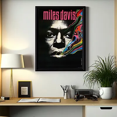 Miles Davis Jazz Promotional Retro Poster A5/A4/A3 • £5.99