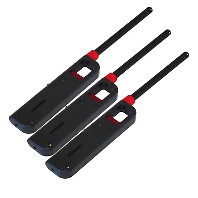 3 Pack Handi Gas Long Lighter - Refillable - BBQ Kitchen Stove Fireplace Grill • $7.98