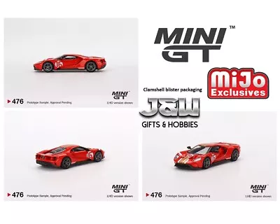 Mini GT Ford GT Alan Mann Heritage Edition MGT00476 1/64 • $9.99