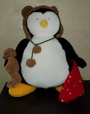 Vintage Authentic Mervyns Debbie Mumm Mummford Penguin Friends Joey Stuff Plush • $99