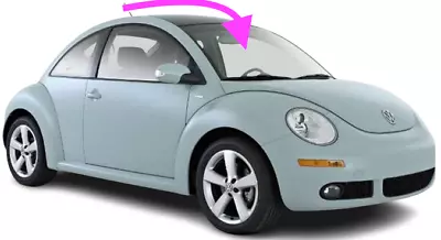 Fits: 1998-2011 Volkswagen New Beetle Front Windshield / Windscreen Glass • $229