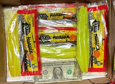 20 Ct. (4 Bags 0f 5) Bass Assassin Musky Muskie Baits Pike Snook Swimbaits Lures • $12