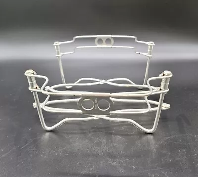 MCM Vintage Metal Rosti Expandable Trivet Casserole Dish Holder Italy 1950's • $22.76