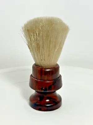 Vintage Fuller Nylon Bristles Shaving Brush Brown Handle • $19.95
