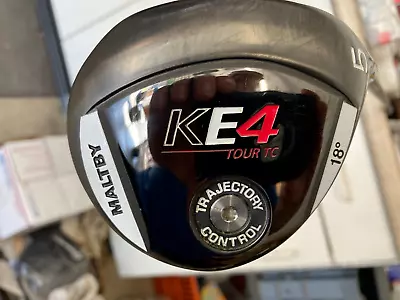 Maltby KE4 Tour TC 5 Wood 18 Degree Loft Reg Flex Graphite RH Bonus Balls • $50