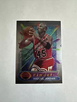 1994- 1995 Topps Finest - #331 Michael Jordan - Chicago Bulls - W/ Coating • $74.99