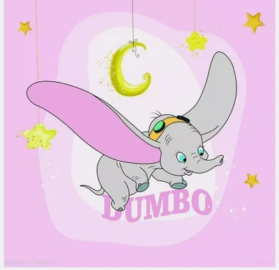 $13.95 • Buy Aus Seller..DIY 5D DIAMOND PAINTING..DUMBO...PINK...30x30cm  Full Drill