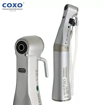 COXO Dental 20:1 Reduction Implant Surgical Contra Angle Handpiece Fiber Optic • $295.99