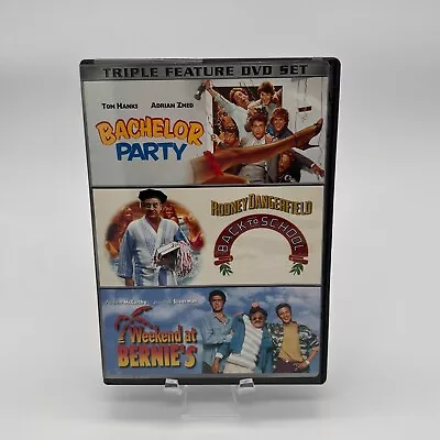 $11.99 • Buy Bachelor Party / Back To School / Weekend At Bernie's (DVD, 3 DISC)