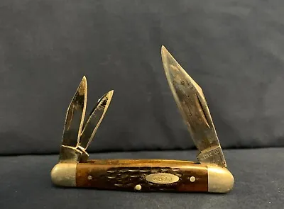 Vintage Case 6308 Whittler 10 Dot 1980 Good Condition Splitback Nice Bone • $99