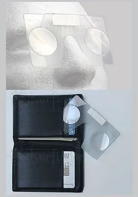 OPTICARD Compact Reading Glasses Eyeglasses Portable Card Slim Magnifier Readers • $4.97