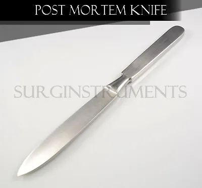 Stainless Steel Autopsy Post Mortem Dissection Blade - 10.5  Rounded Edges • $29.99