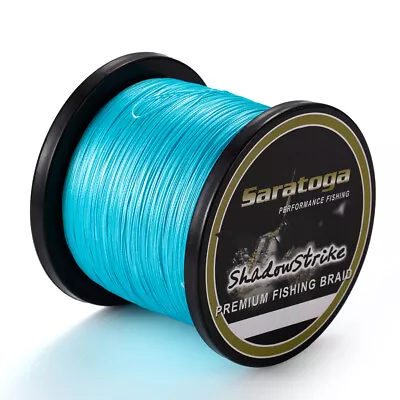 $13.09 • Buy 8 Strands Blue Extreme Dynema PE Braid Fishing Line 100M/300M/500M/1000M/2000M
