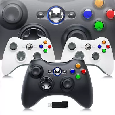 Wireless Controller For Microsoft MS Xbox 360 Gamepad Joystick PC Windows 10 XP • $30.99