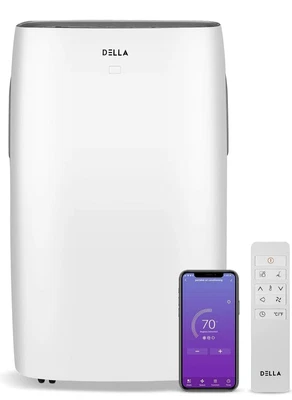 $250 • Buy Della 14000 BTU Portable AC,  Smart WIFI. Used Since July 2022. LOCAL PICKUP!