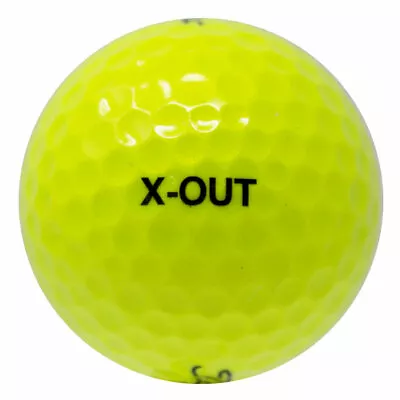 120 Titleist Yellow X-Out Mint Used Golf Balls AAAAA • $109.90