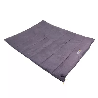 Regatta Double Sleeping Bag 2 Season Polyester Lined Grey Marl Large Camping • £47.99