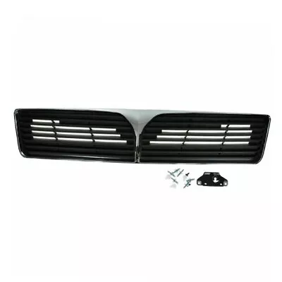 For 02-03 Lancer ES/LS/OZ Rally Front Grille Assembly Chrome Dark Gray Insert Q • $65.95