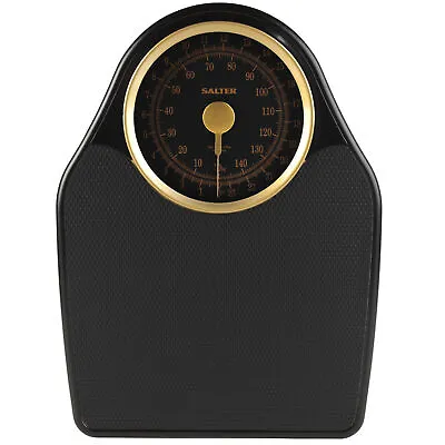 Salter Bathroom Scale Doctor Style Mechanical Easy Read Dial 150KG Capacity Gold • £34.99