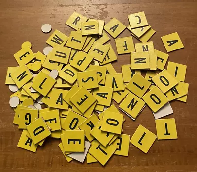 Replacement Scrabble  Juniors Game Vintage 1958 Piece Part Letter Tiles • $4.99