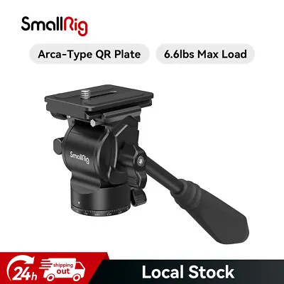 SmallRig Selection Tripod Fluid Head Compact Video Head With QR Plate For Arca • $60.90