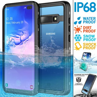 For Samsung S20 S21 S22 S23 S10 Note 10 20 Case IP68 Waterproof Dustproof Cover • £11.99