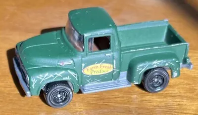 Matchbox 1996 Green Farm Fresh Produce '56 Ford Pick-Up Diecast Truck 1:65 • $5.49