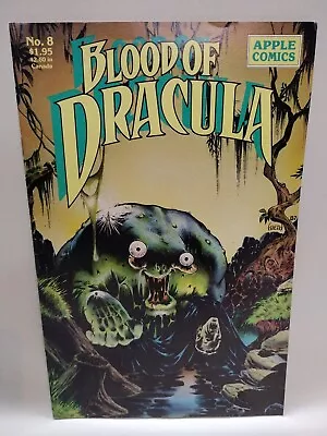 Blood Of Dracula (1988) #8 Sam Kieth Cover Art Adam Hughes Ed Platt Apple Comics • $7.99