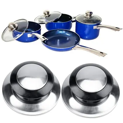 MarysDe@lz 2 Replacement Pan Lid Grip Knobs Handle Cookware Lids Sauce Pan Pot • £4.99