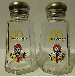 A Great Set Of Ronald McDonald Salt & Pepper Shakers • $8.99