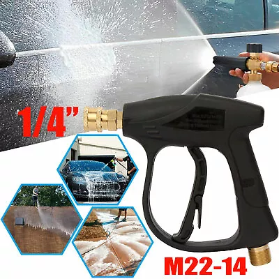 £12.86 • Buy High Pressure Washer Spray Water Gun Washing Kit Jet Lance Wash Nozzle For Car