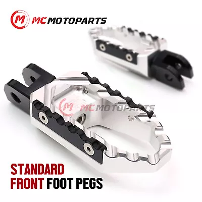 Silver CNC Foot Pegs Front TOUR TRC For MV Agusta Dragster 800 RR RC 15-19 18 17 • $88.16