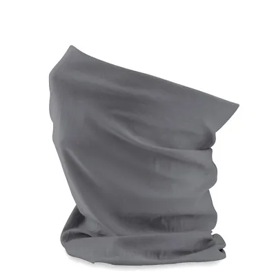 £1.99 • Buy New Plain Morf Snood Face Scarf Mens Womens Dark Grey Mask Neck Warmer Headwear