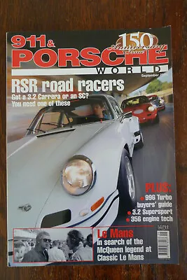 911 & Porsche World Magazine September 2006 RSR 996 Turbo 3.2 Supersport 356 • £6.99