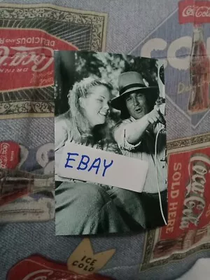 Melissa Sue Anderson & Michael Landon Behind The Scenes Glossy B&w 4x6 Photo • $4.99