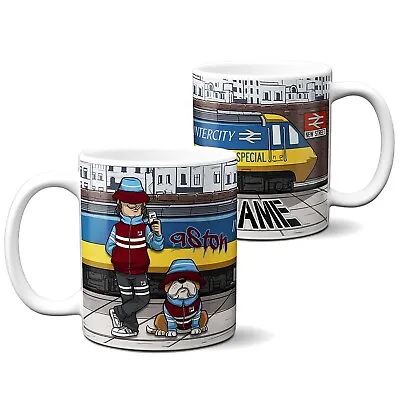 £12.95 • Buy Personalised Aston Villa Mug Football Fan Cup Casual Retro Birthday Gift FTM03