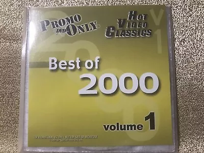 Promo Only Video Classics:Best Of 2000 Vol.1 MACY GRAY Faith Hill EMINEM Madonna • $119.95