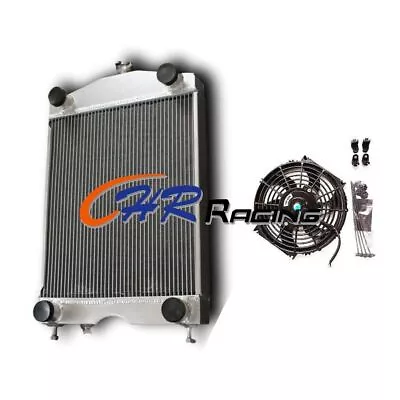 5 ROW Radiator+Fan For 1928-1952 Ford 2N/8N/9N Tractor W/flathead V8 Engine MT • $329