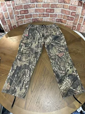Mossy Oak Break Up Country Women Camo Cargo Hunting Pants Size XXL 6 Pockets • $20