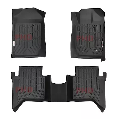 3D Moulded Car Floor Mats Fit Ford Ranger Dual Cab 2011-Jun 2022 • $159