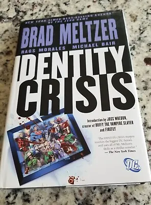 Identity Crisis Hardcover HC Issues #1-7 Brad Meltzer Superman Batman 1st / 1st • $24.99