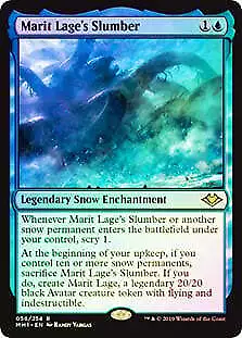 Marit Lage's Slumber FOIL Modern Horizons NM Blue Rare MAGIC MTG CARD ABUGames • $4.75