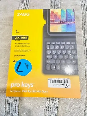 ZAGG Pro Keys Detachable Case And Wireless Keyboard For Apple IPad . Key Missing • $19.94